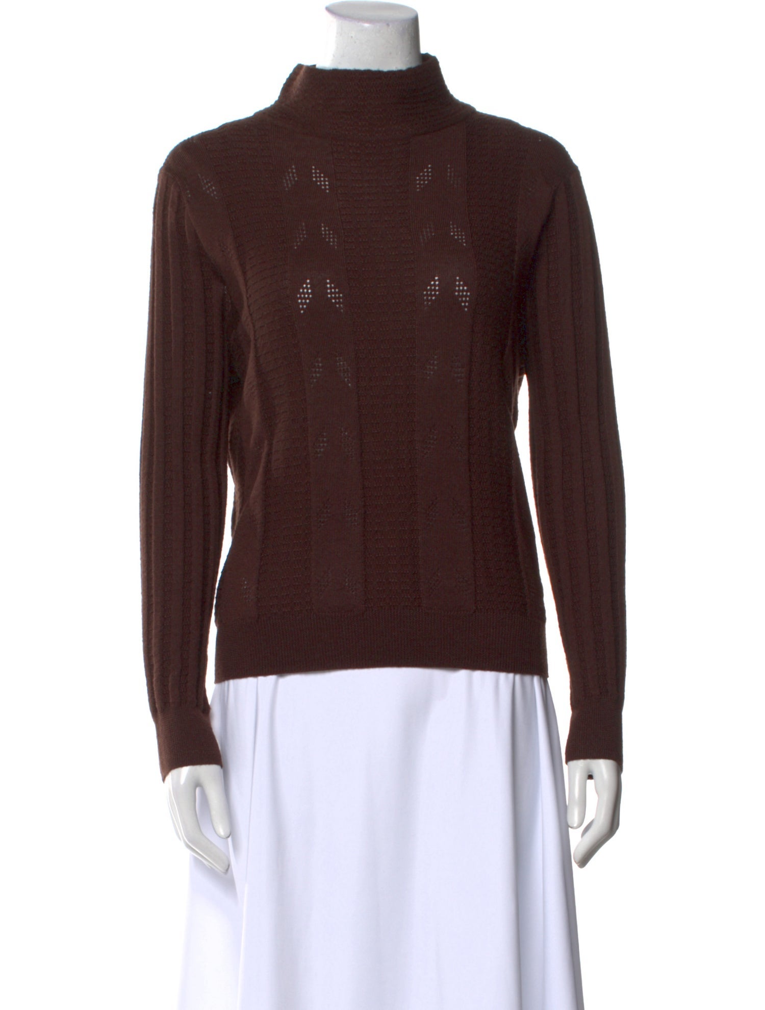 Neiman Marcus Merino Wool Turtleneck Sweater