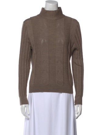 Neiman Marcus Merino Wool Turtleneck Sweater
