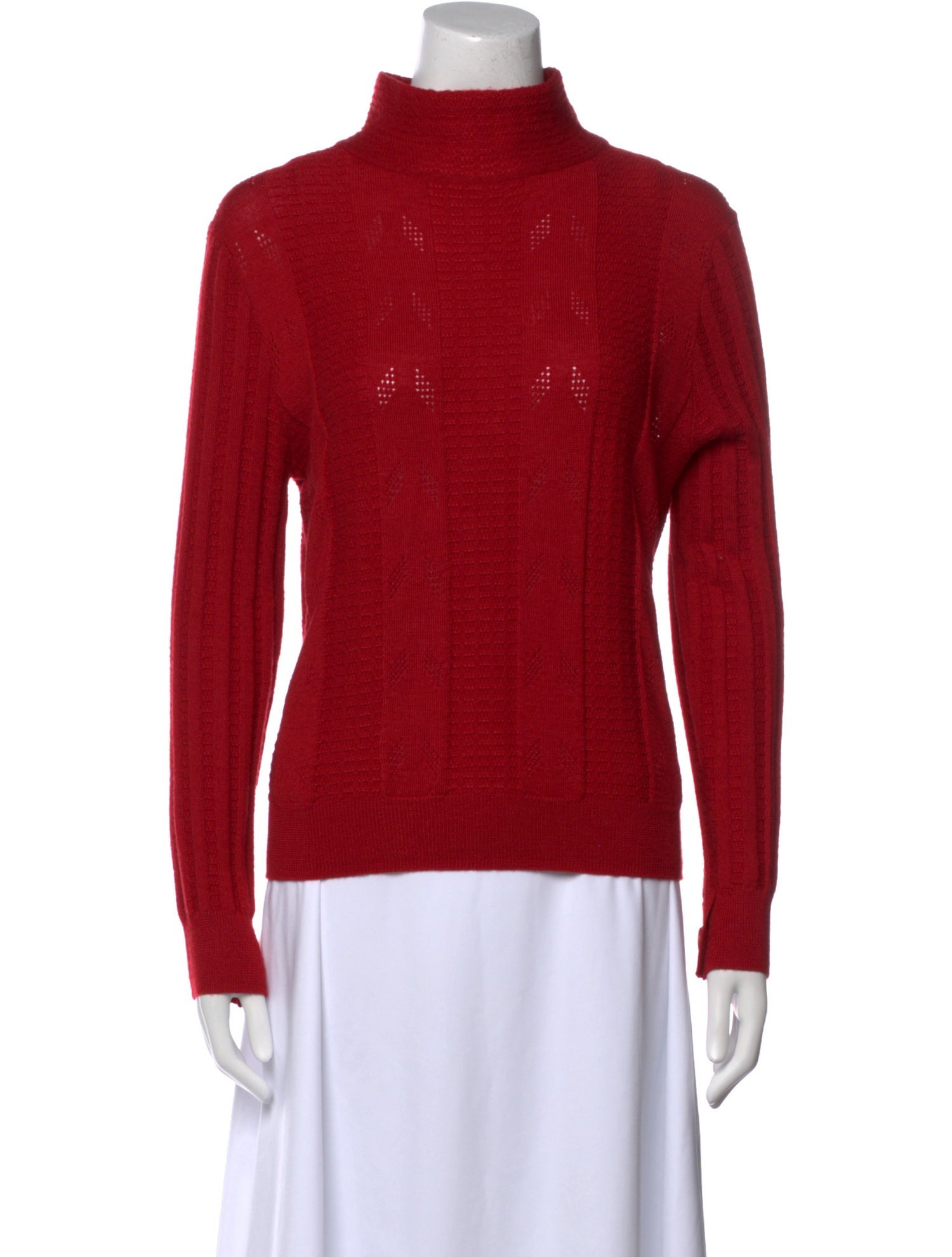 Neiman Marcus Merino Wool Turtleneck Sweater