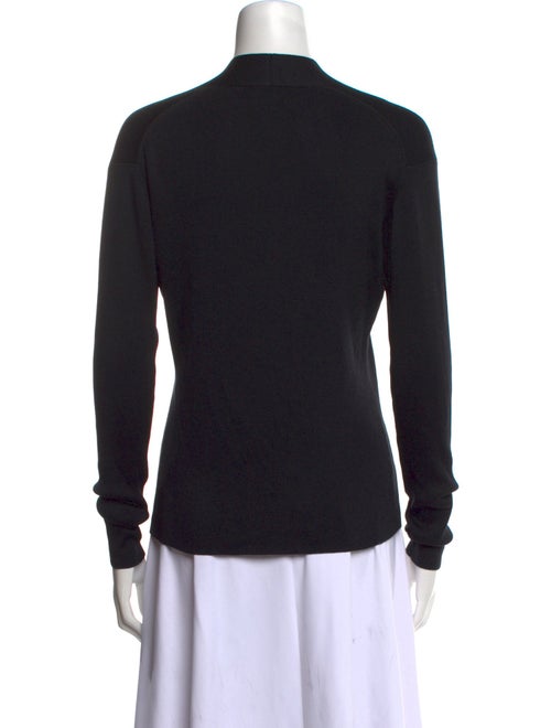 Neiman Marcus Silk V-Neck Sweater