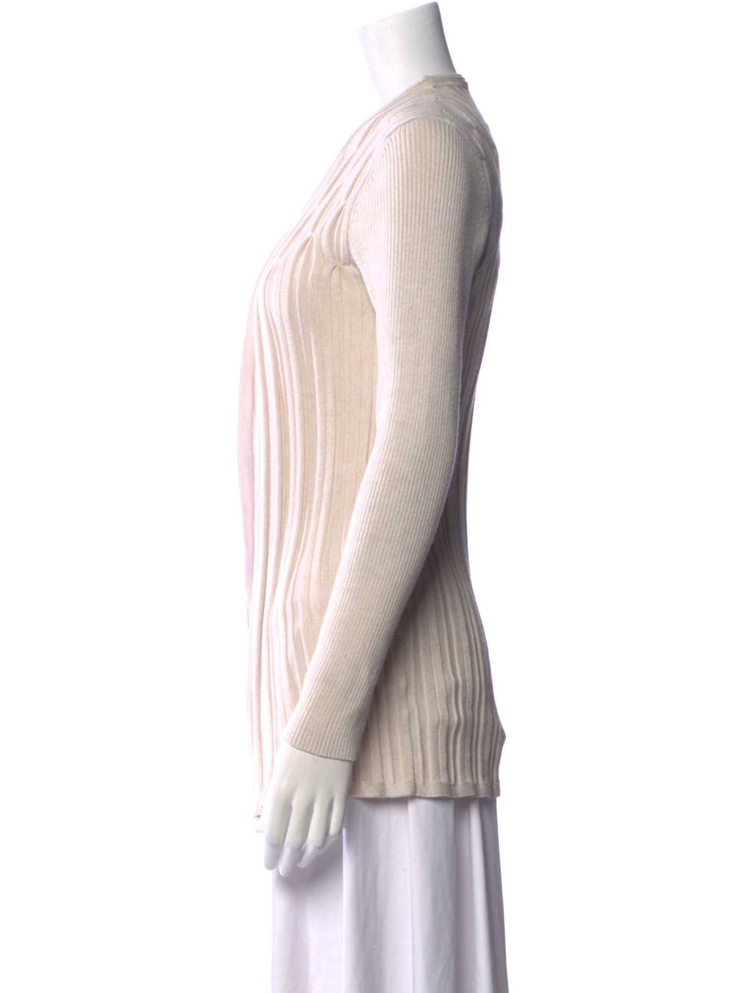 Neiman Marcus Open Front Sweater