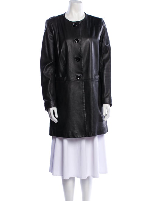 Neiman Marcus Leather Coat