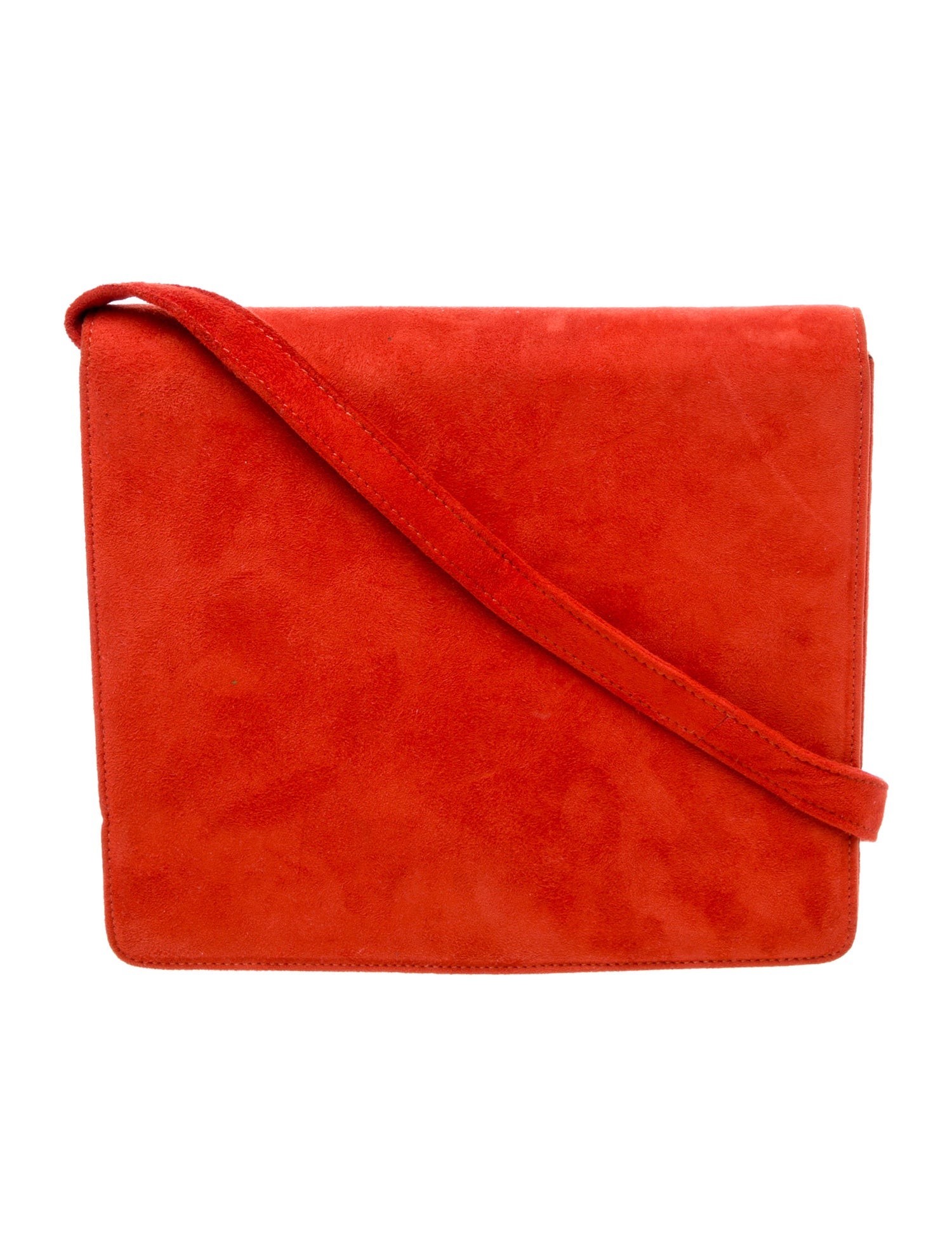 Neiman Marcus Suede Messenger Bag