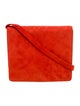 Neiman Marcus Suede Messenger Bag