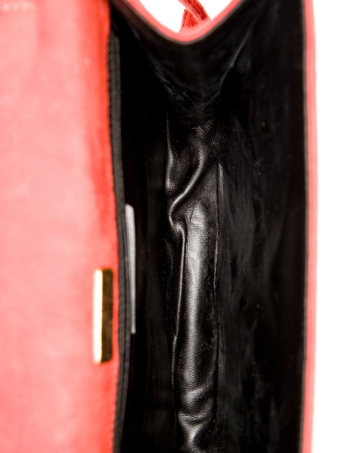 Neiman Marcus Suede Messenger Bag