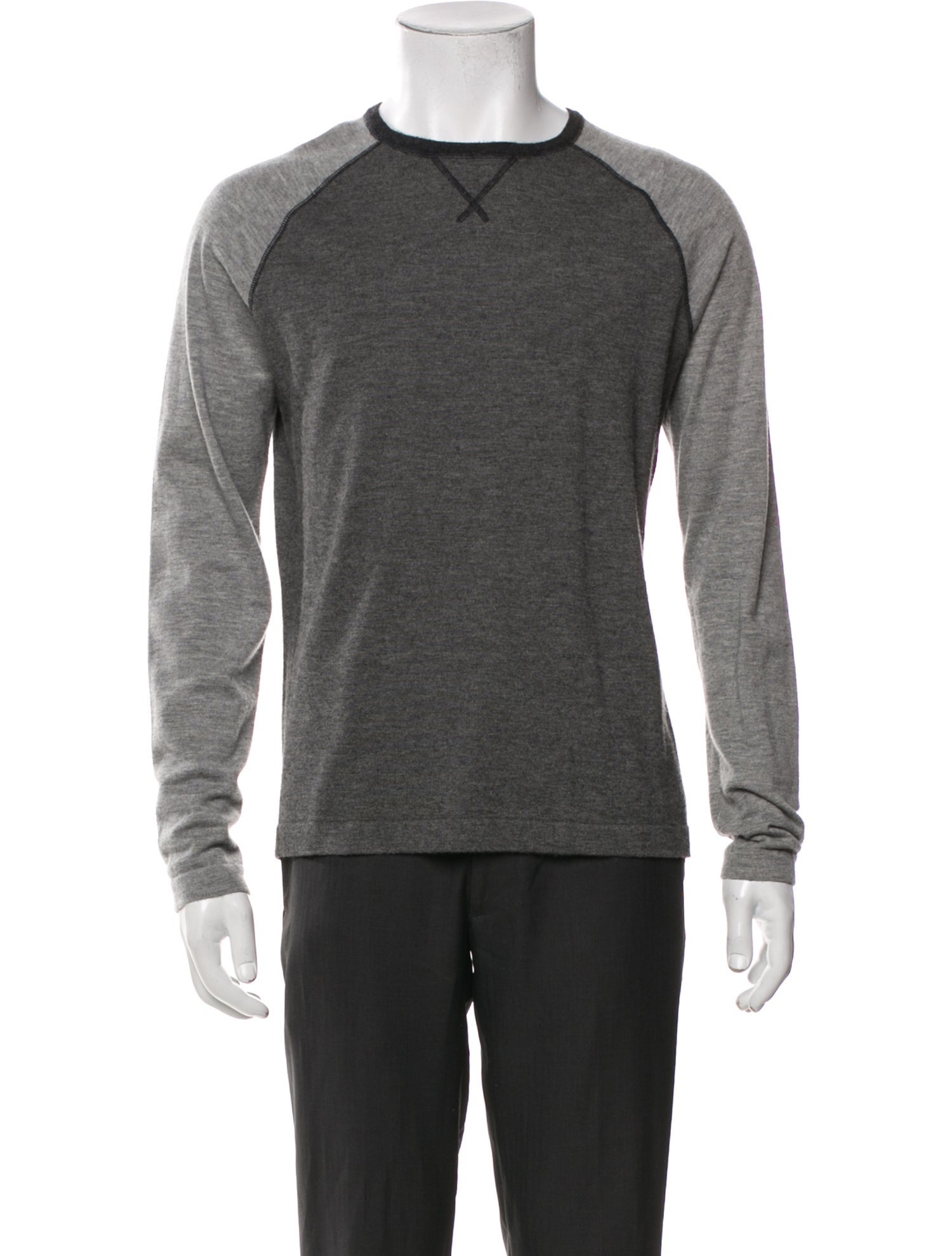 Neiman Marcus Cashmere Crew Neck Pullover