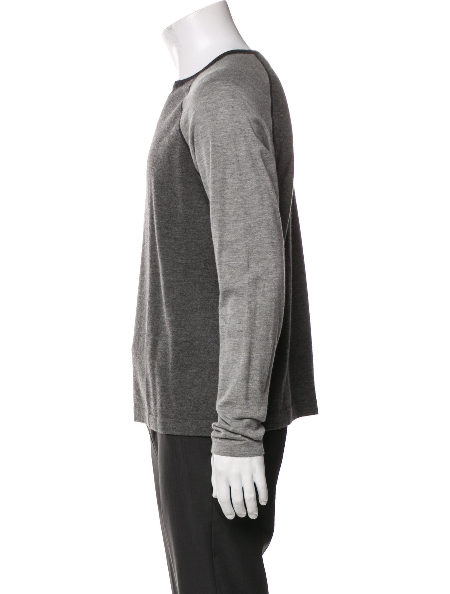 Neiman Marcus Cashmere Crew Neck Pullover