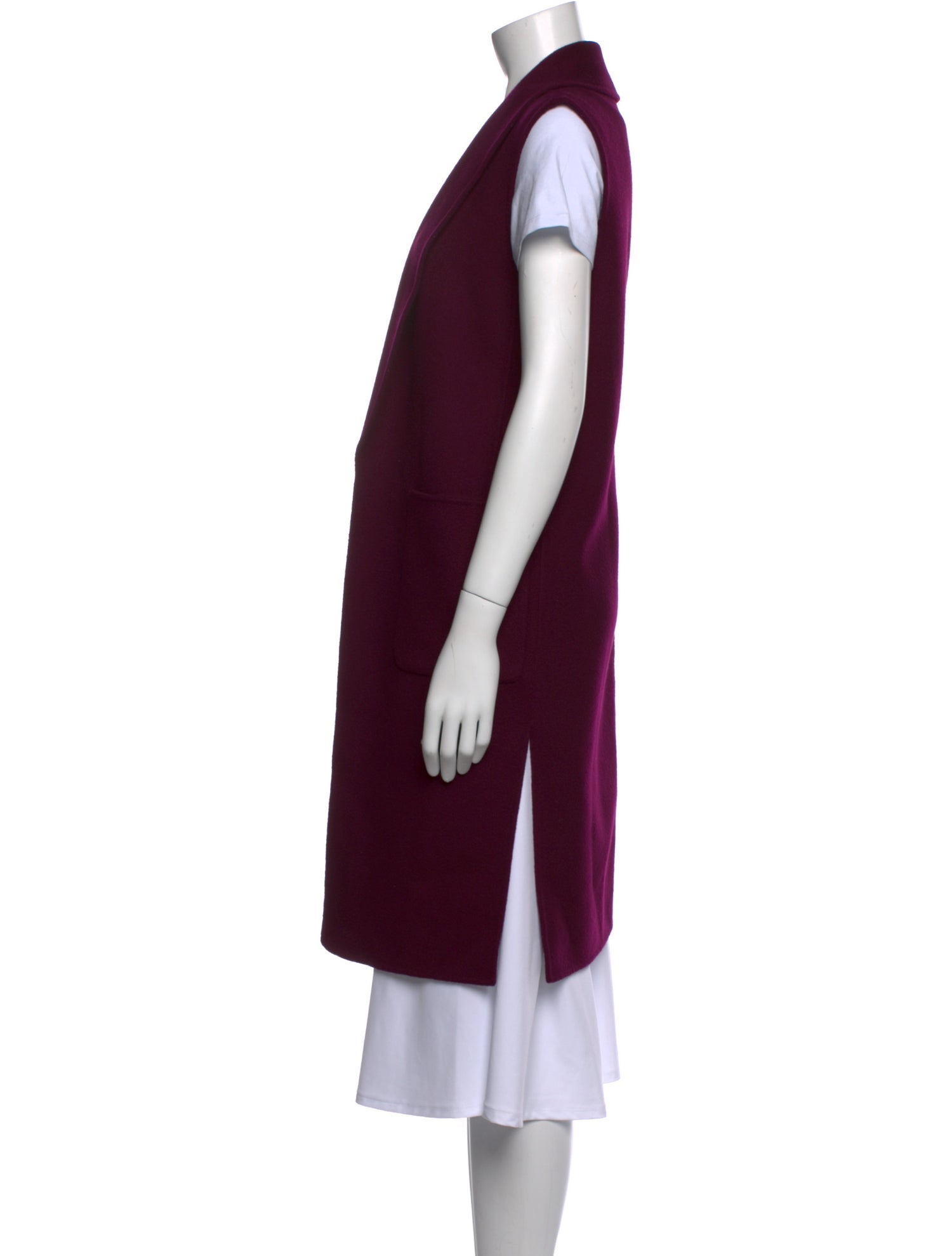 Neiman Marcus Cashmere Open Front Sweater