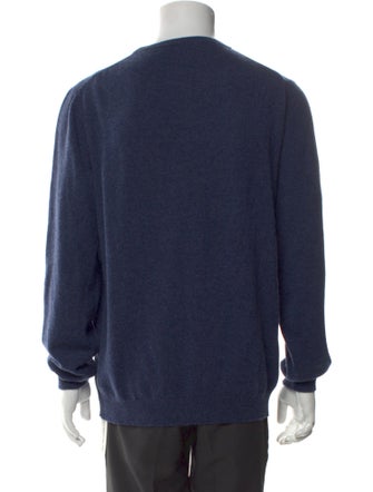 Neiman Marcus Cashmere Crew Neck Pullover