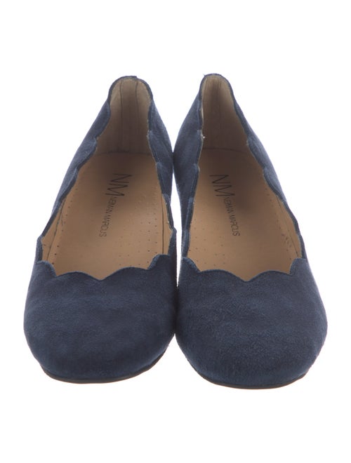 Neiman Marcus Suede Pumps