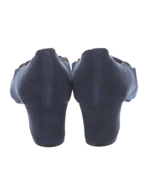 Neiman Marcus Suede Pumps