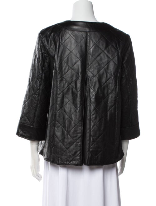 Neiman Marcus Lamb Leather Jacket