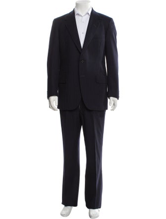 Neiman Marcus Striped Two-Piece Suit