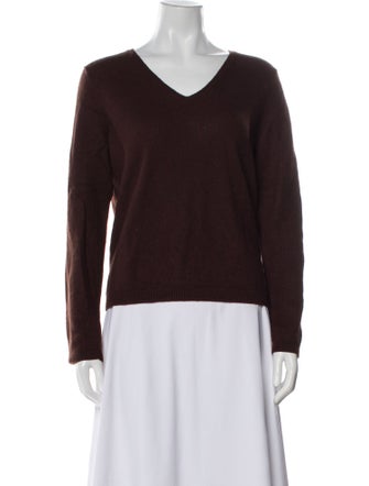 Neiman Marcus Cashmere V-Neck Sweater