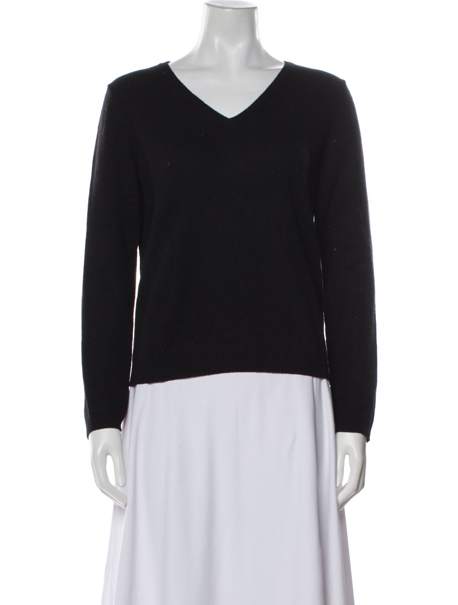 Neiman Marcus Cashmere V-Neck Sweater