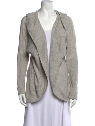 Neiman Marcus Cashmere Open Front Sweater
