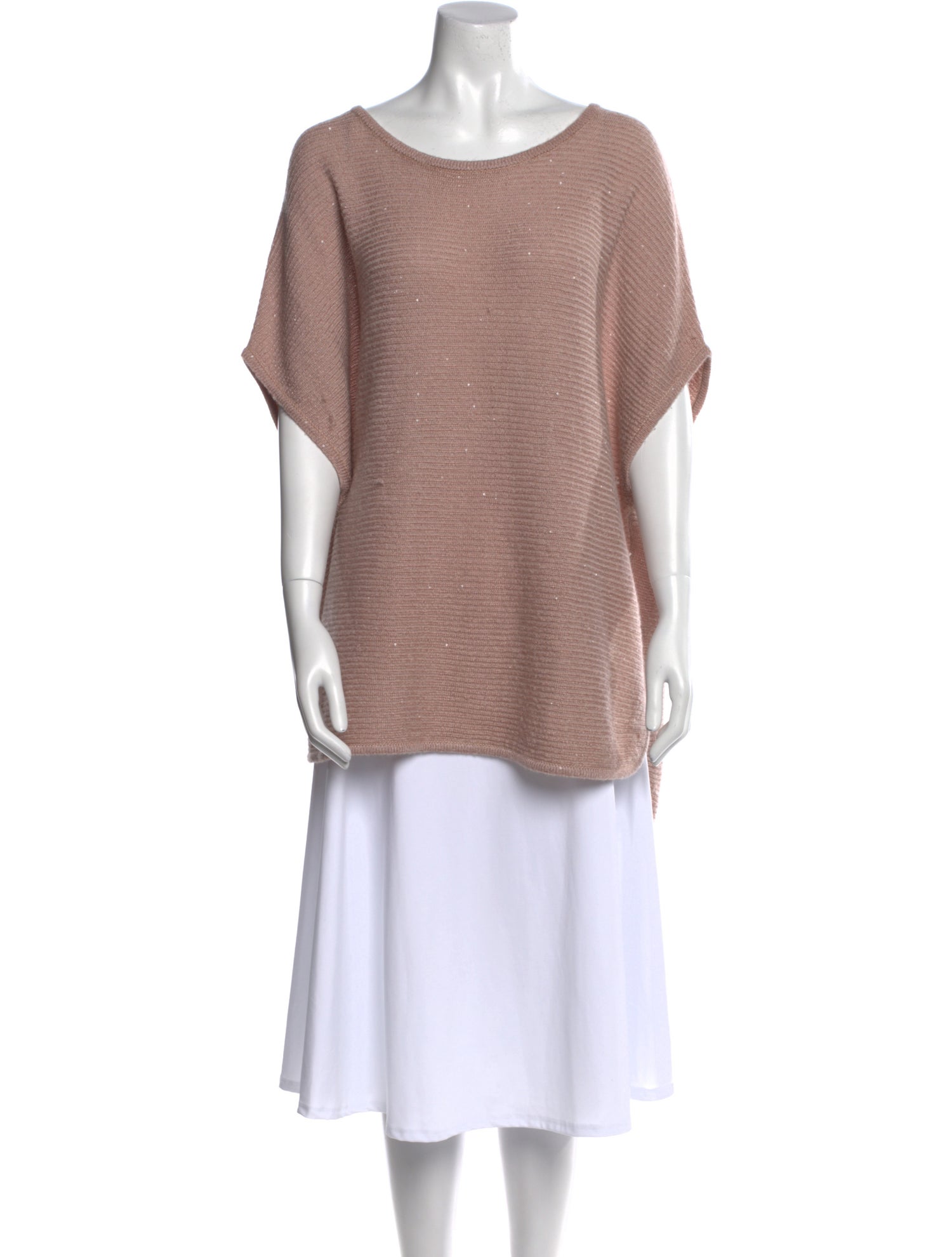 Neiman Marcus Cashmere Scoop Neck Sweater