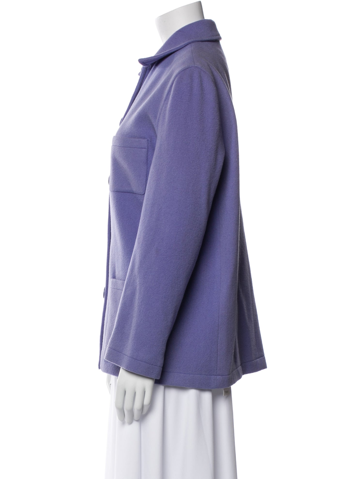 Neiman Marcus Lambswool Utility Jacket