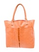 Neiman Marcus Embossed Leather Tote