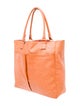 Neiman Marcus Embossed Leather Tote