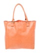 Neiman Marcus Embossed Leather Tote