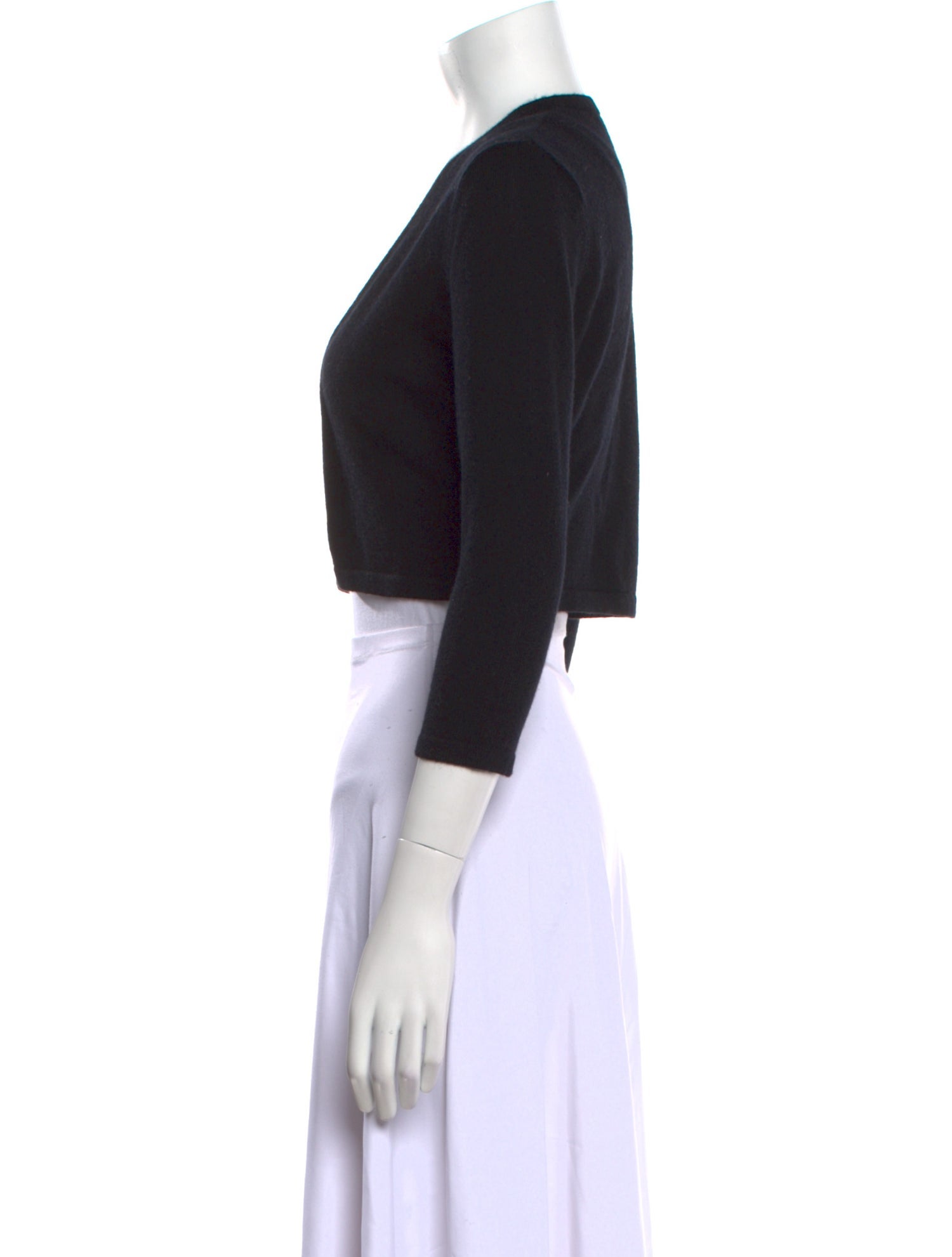 Neiman Marcus Cashmere Open Front Sweater