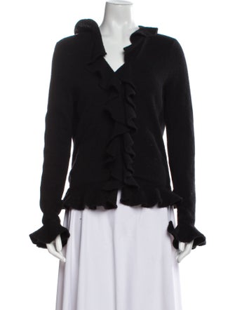 Neiman Marcus Cashmere V-Neck Sweater