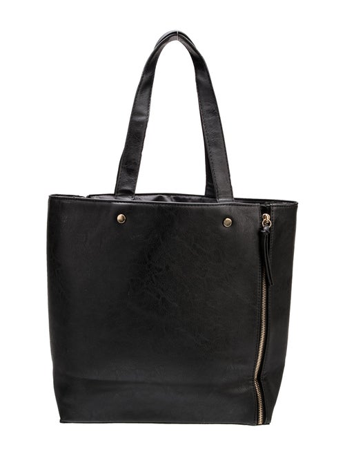 Neiman Marcus Leather Tote