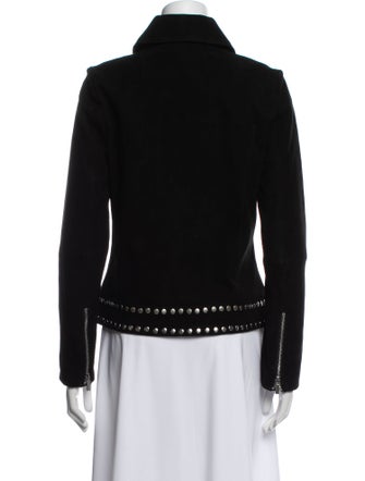 Neiman Marcus Leather Evening Jacket