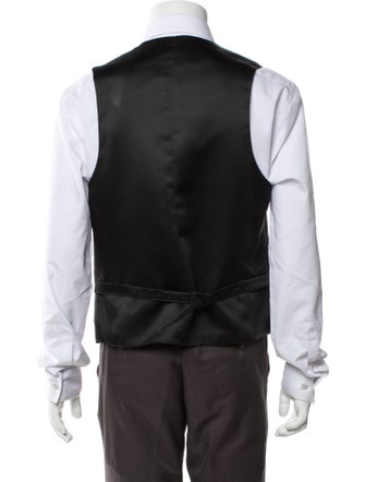 Neiman Marcus Silk Striped Suit Vest