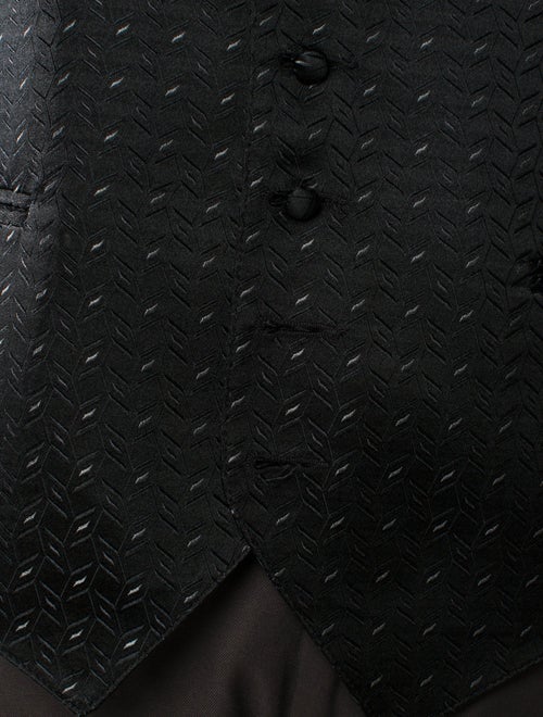 Neiman Marcus Silk Striped Suit Vest