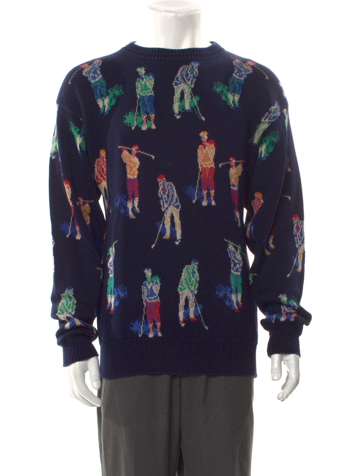 Neiman Marcus Vintage Printed Pullover