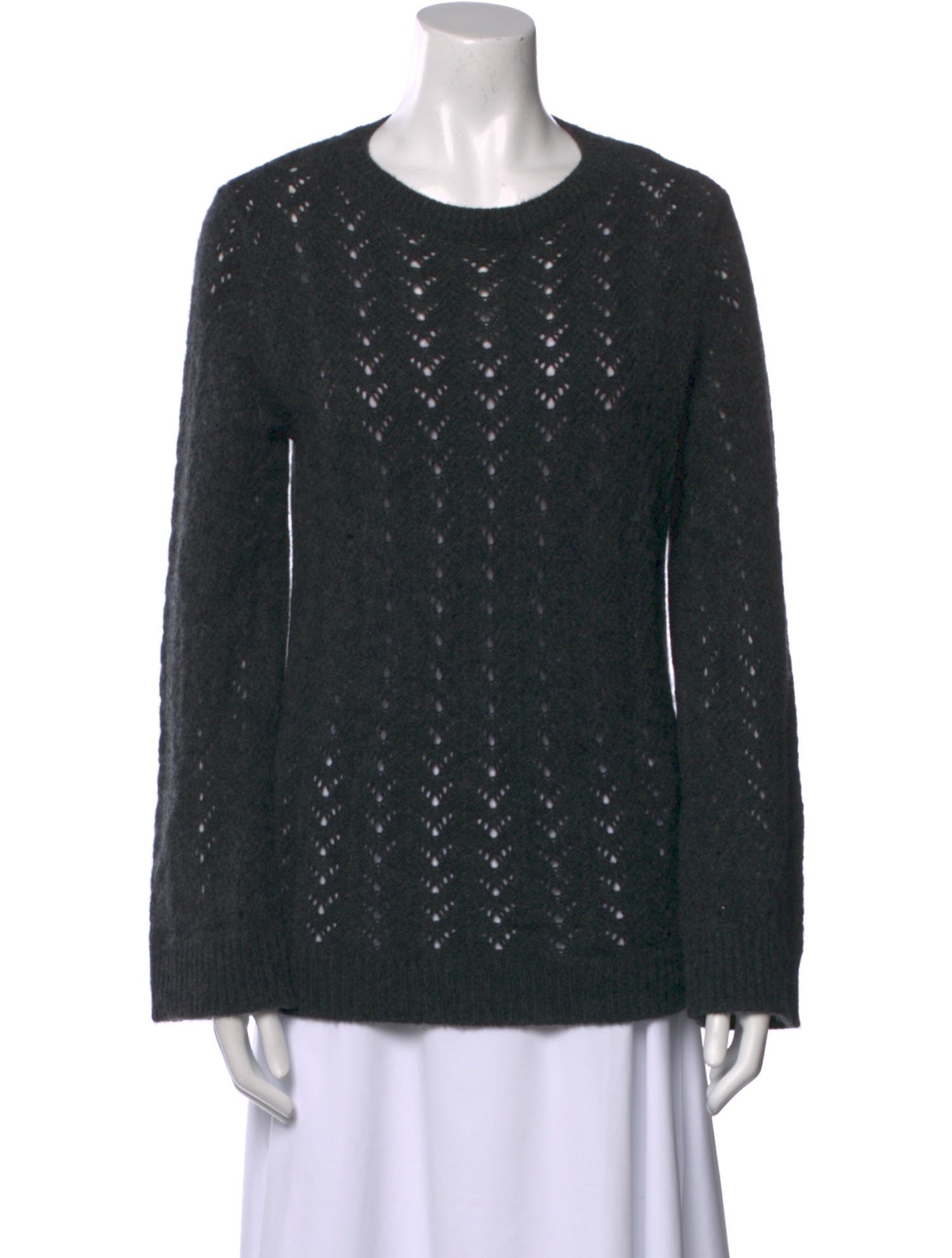 Neiman Marcus Cashmere Crew Neck Sweater