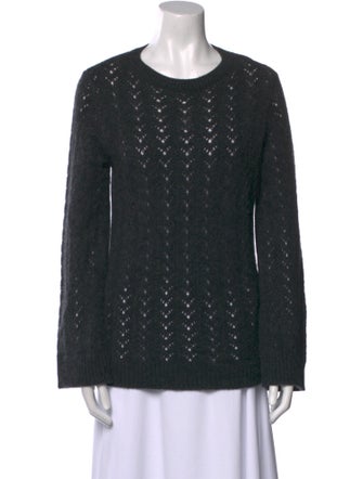 Neiman Marcus Cashmere Crew Neck Sweater