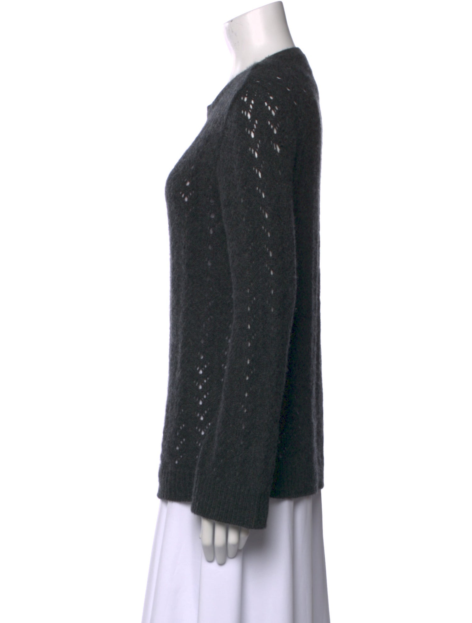 Neiman Marcus Cashmere Crew Neck Sweater