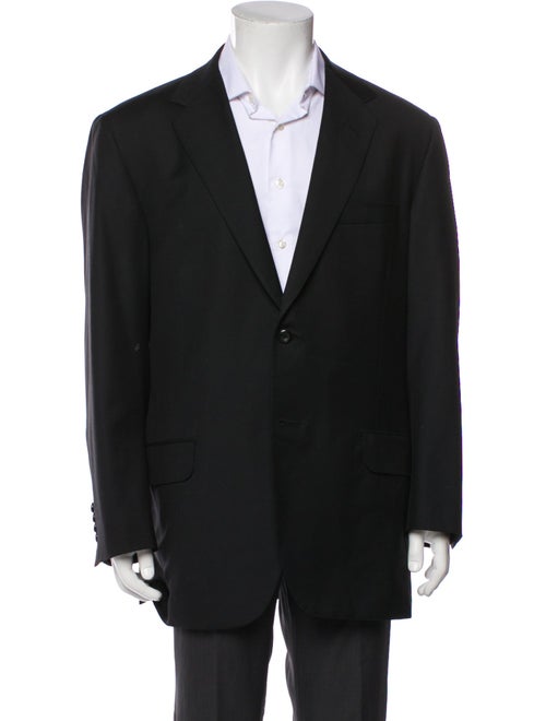Neiman Marcus Black Two Button Blazer