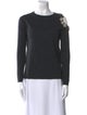 Neiman Marcus Cashmere Crew Neck Sweatshirt