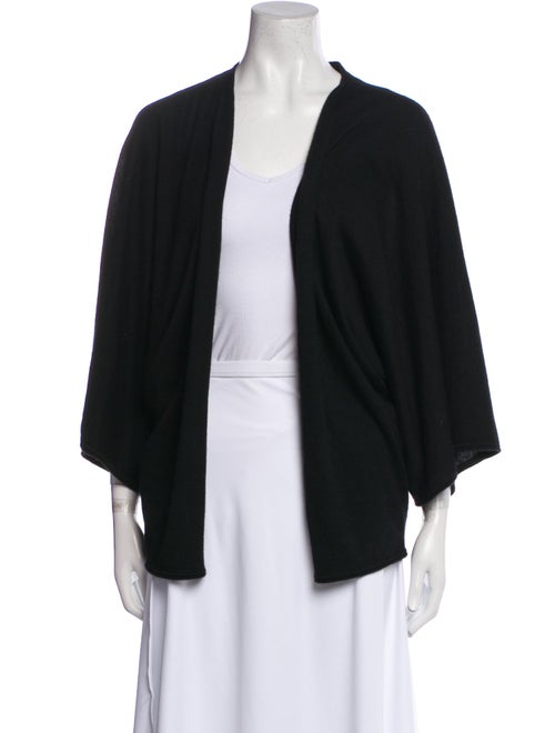 Neiman Marcus Cashmere Open Front Sweater