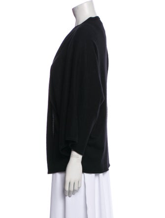 Neiman Marcus Cashmere Open Front Sweater