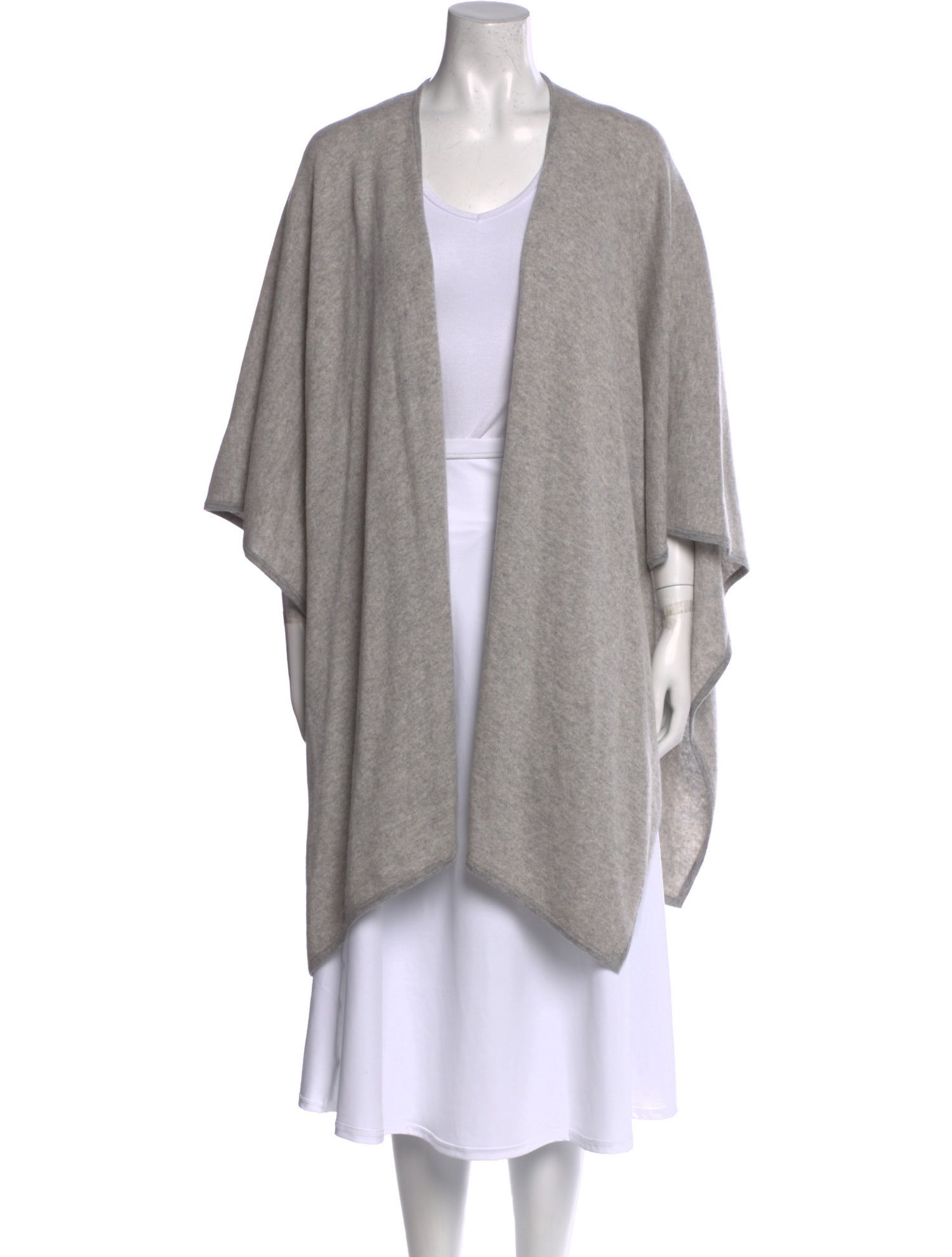 Neiman Marcus Cashmere Open Front Sweater