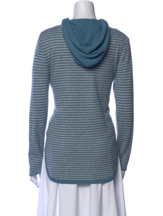 Neiman Marcus Cashmere Striped Sweater