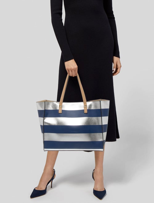Neiman Marcus Leather Tote