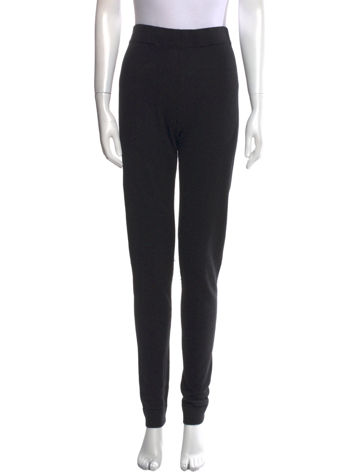 Neiman Marcus Silk Skinny Leg Pants