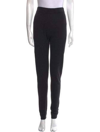 Neiman Marcus Silk Skinny Leg Pants