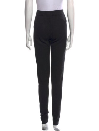 Neiman Marcus Silk Skinny Leg Pants