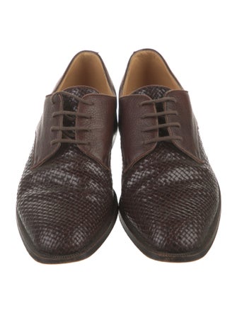 Neiman Marcus Leather Derby Shoes