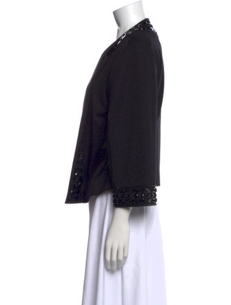 Neiman Marcus Open Front Sweater