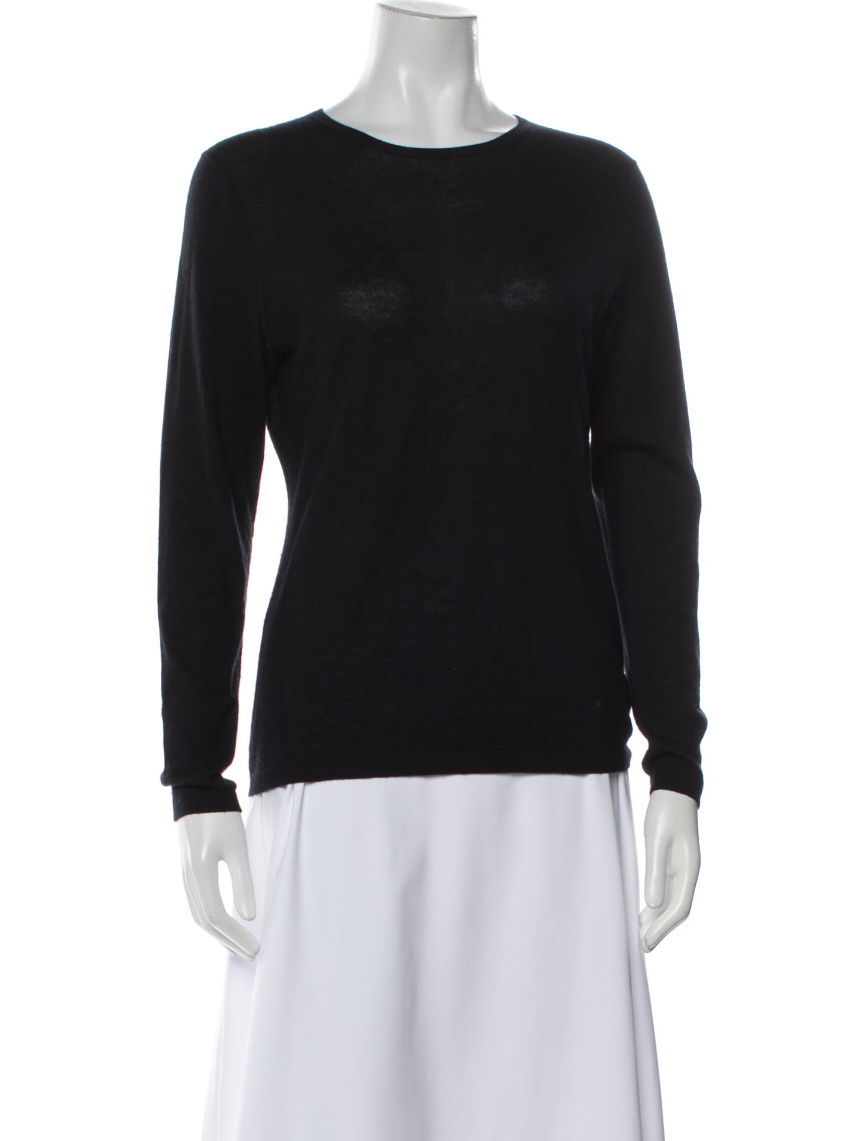 Neiman Marcus Cashmere Crew Neck Sweater