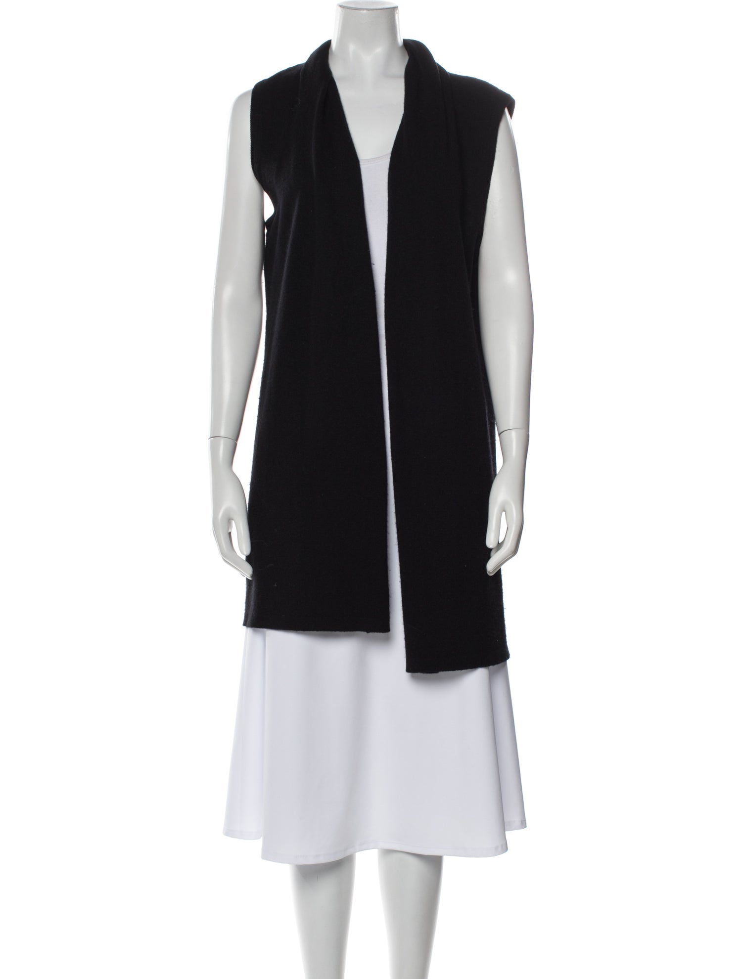 Neiman Marcus Cashmere Open Front Sweater