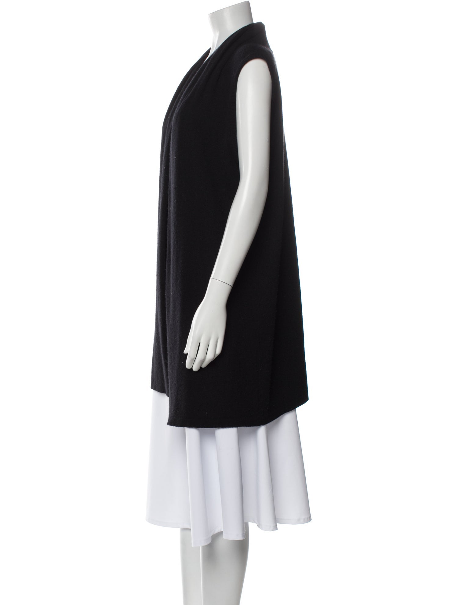 Neiman Marcus Cashmere Open Front Sweater